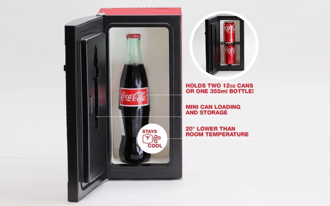 1980年代コーラの自動販売機を1/6スケールで再現した「コカ・コーラ