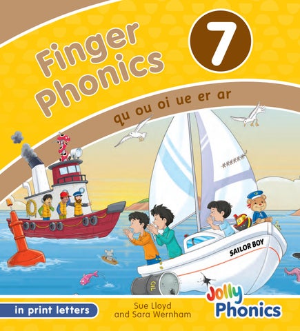 Finger Phonics 7 JL6659 - American English print by Jolly Learning