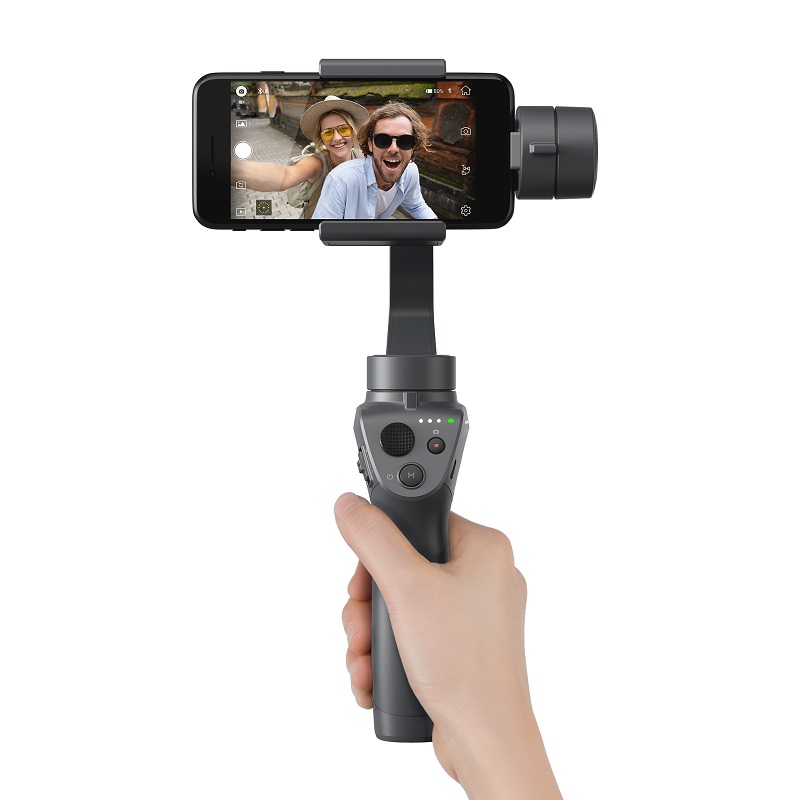 DJI、スマホ向けスタビライザー「Osmo Mobile 2」発売 1万6800円