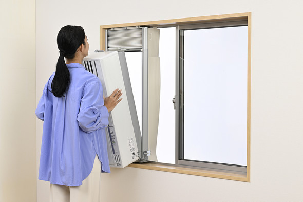 エアコンが故障？ 自分で取り付けOKの「窓用エアコン」という選択肢