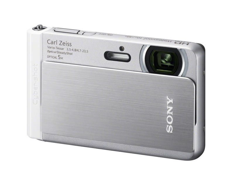 防水10メートルの「世界最薄防水デジカメ」 ソニー「DSC-TX30