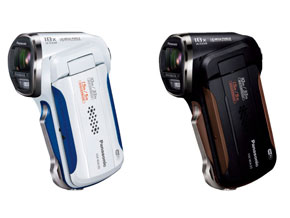 パナソニック、さらにタフな「HX-WA30」などグリップスタイルビデオ3
