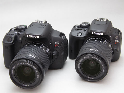 写真で見る、世界最小最軽量デジタル一眼レフ「EOS Kiss X7