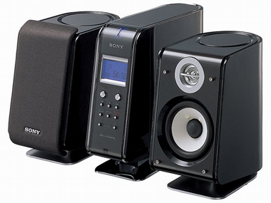 ソニー、スリム＆コンパクトなNet MD対応ミニコンポ - ITmedia NEWS