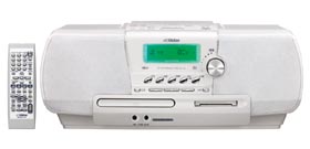 ビクター、カセットデッキも備えるCD／MDポータブルシステム「RC-A2
