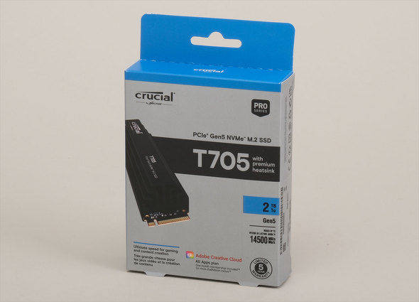 さらなる高速化を実現！ PCI Express 5.0接続SSDの新モデル「Crucial