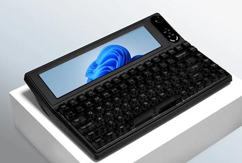 VALMOND、タッチスクリーンを内蔵したメカニカルキーボード