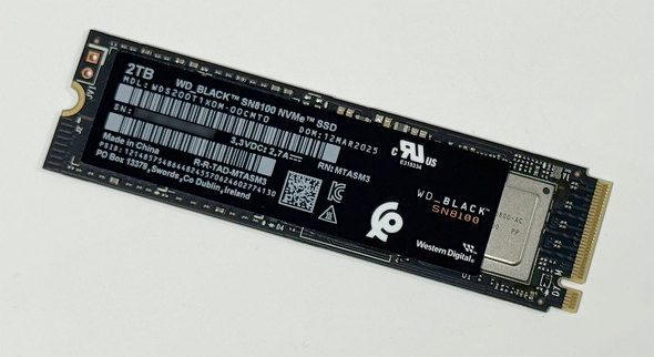 PCIe 5.0対応で電力効率に優れたSSD「WD_BLACK SN8100 NVMe SSD