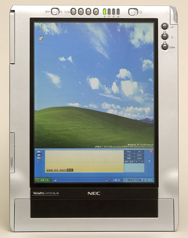 世界最薄・最軽量を突き進むNEC 熟成した仕上がりのVersaPro Tablet PC