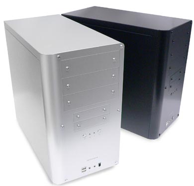 アビー、コンパクトなアルミATXケース「AS Enclosure S」シリーズの第2