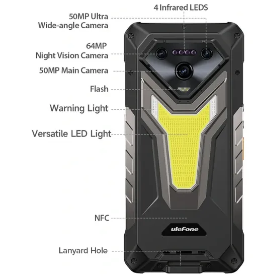 Ulefone Armor 34 PRO Rugged Smartphone Android 15 Global Version
