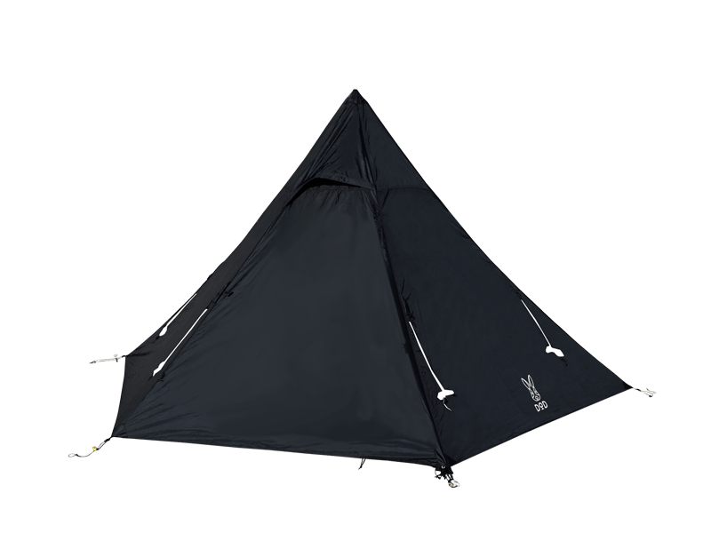 ONE POLE TENT 3PP BLACK