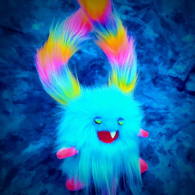 まんまるんモンスター♥アートドール人形幻獣ケモノ ハンドメイド
