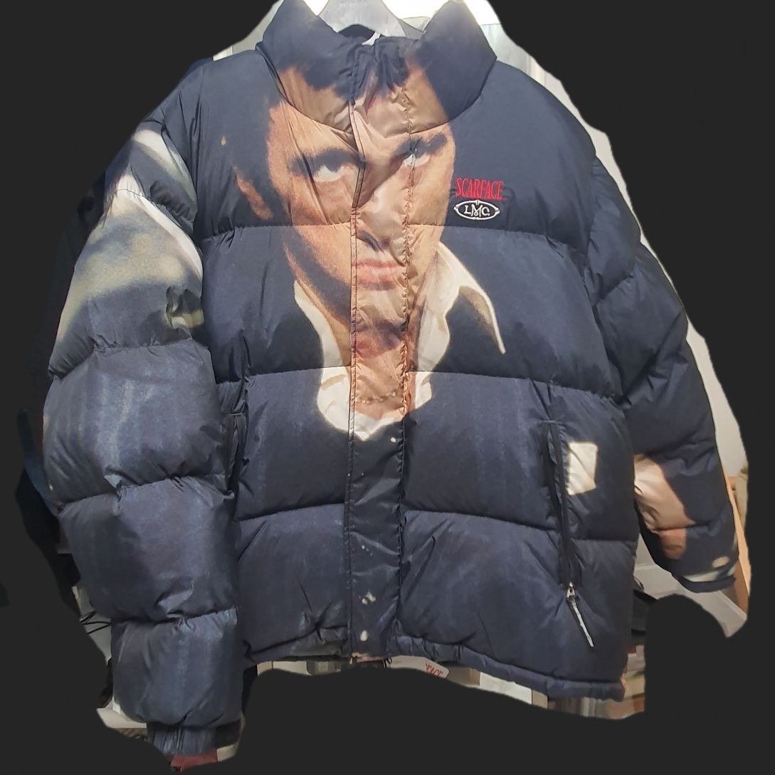 MUSINSA公式 | LMC LMC x SCARFACE PUFFER DUCK DOWN PARKA black