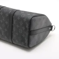 ルイ・ヴィトン キーポル バンドリエール 35 モノグラム エクリプス