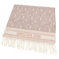 ディオール ストール カシミヤ ピンク 45MID201I007 ミス ディオール