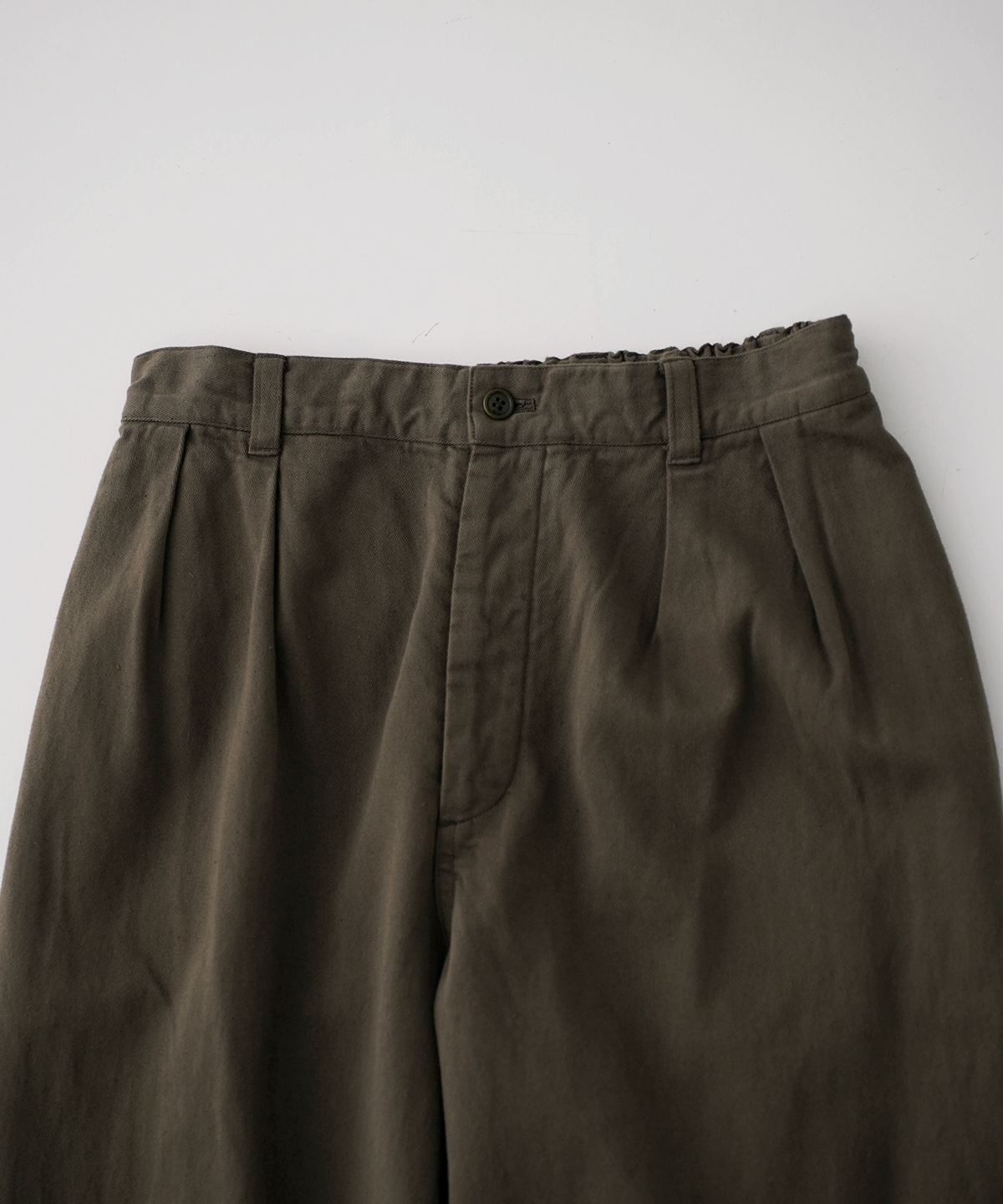UpcycleLino] BASIC チノ2タックワイドパンツ new color｜nest Robe