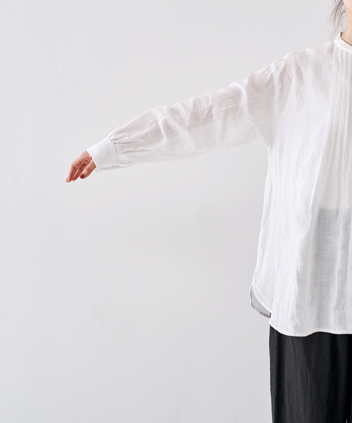 リネンピンタックシャツ｜nest Robe / CONFECT ONLINE SHOP