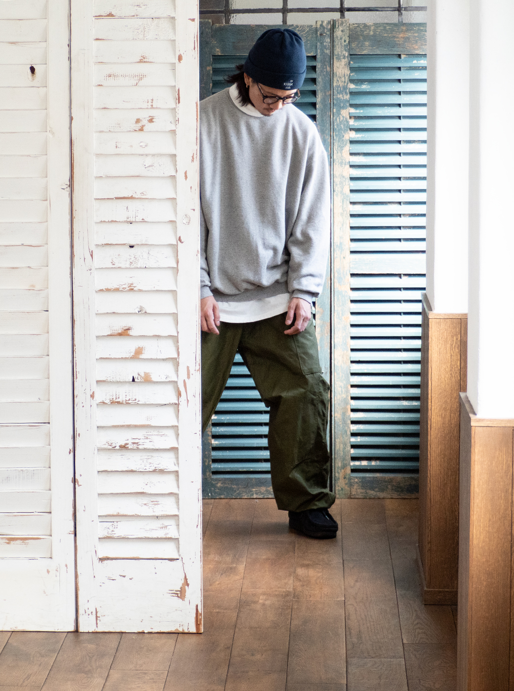 UpcycleLino BASIC SWEAT SERIES 2023｜nest Robe / CONFECT ONLINE SHOP