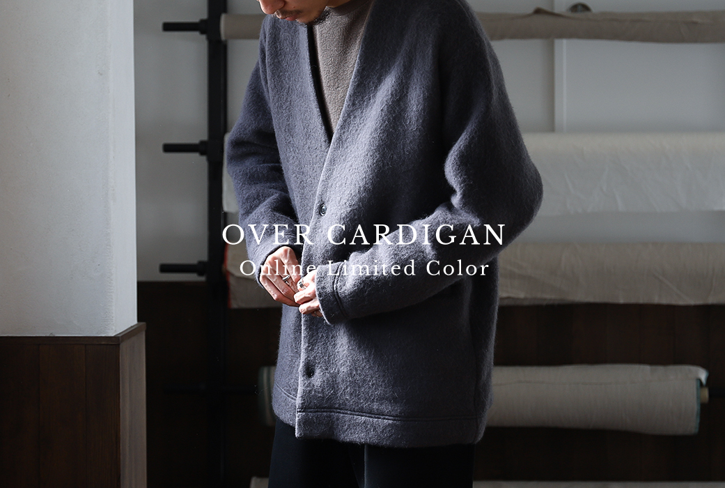 OVER CARDIGAN Online Limited Color｜nest Robe / CONFECT ONLINE SHOP