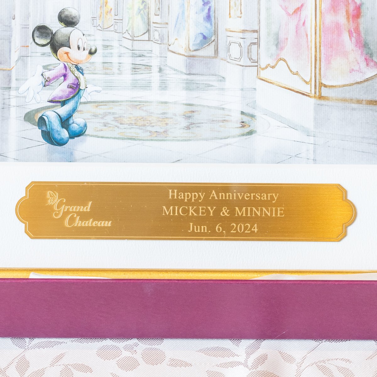 スペシャルアートフレームとキーホルダー！東京ディズニーシー