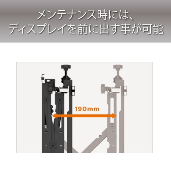 ハヤミ工産 壁掛金具 （マルチ） HMSシリーズ～75V型まで対応 HMS