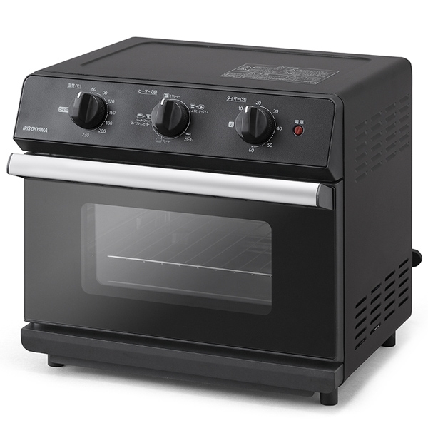 アイリスオーヤマ ノンフライ熱風オーブン リニューアル ブラック FVX