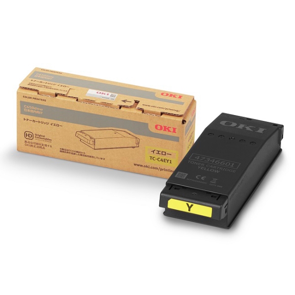 OKI トナーカートリッジ イエロー (C650dnw) TC-C4EY1 - NTT-X Store