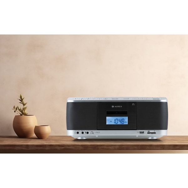 東芝(家電) SD/USB/CDラジオカセットレコーダー シルバー TY-CDX92(S