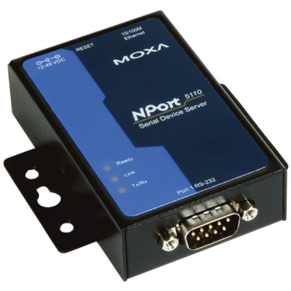 MOXA 1ポート RS-232C シリアルデバイスサーバ NPort 5110/JP - NTT-X