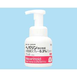 ヘパリン類似物質外用泡状スプレー0．3％「ニットー」の添付文書