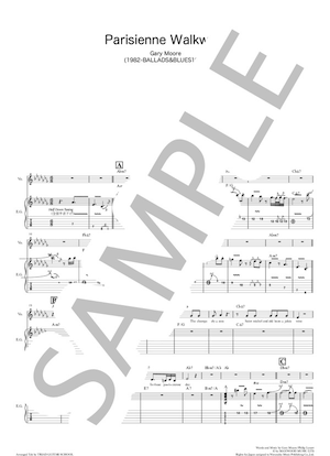 ゲイリー・ムーア | 楽譜一覧 - Piascore 楽譜ストア