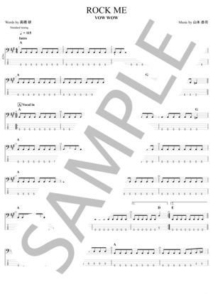 VOW WOW | 楽譜一覧 - Piascore 楽譜ストア