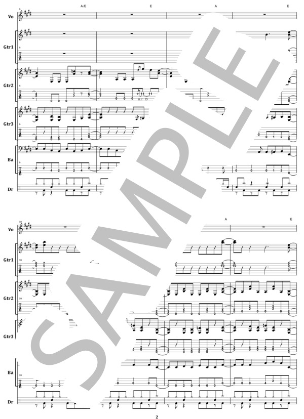 楽譜】X / JOKER バンド・スコア 楽譜 / hide (バンドスコア / 中級