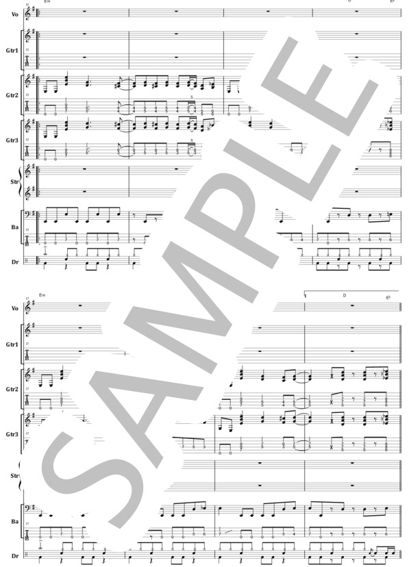 楽譜】X / WEEK END 楽譜 / YOSHIKI (バンドスコア / 中級) - Piascore