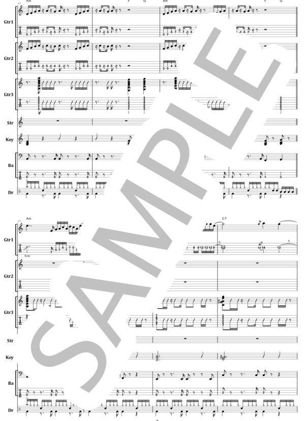 楽譜】高中正義 / THUNDER STORM バンド・スコア 楽譜 / 高中 正義