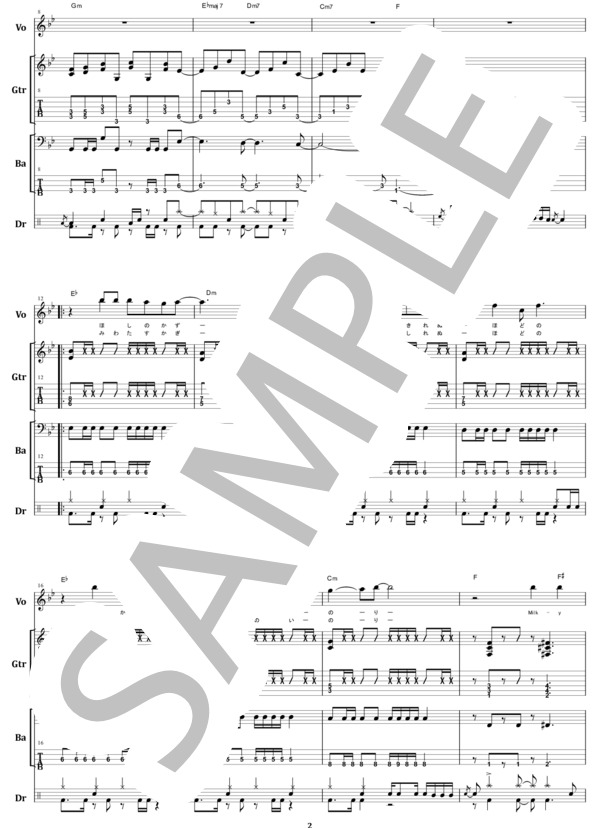 楽譜】ラウドネス / MILKY WAY バンド・スコア 楽譜 / LOUDNESS