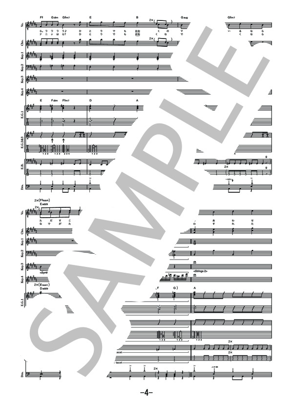 楽譜】StaRt / Mrs. GREEN APPLE バンドスコア / Mrs. GREEN APPLE