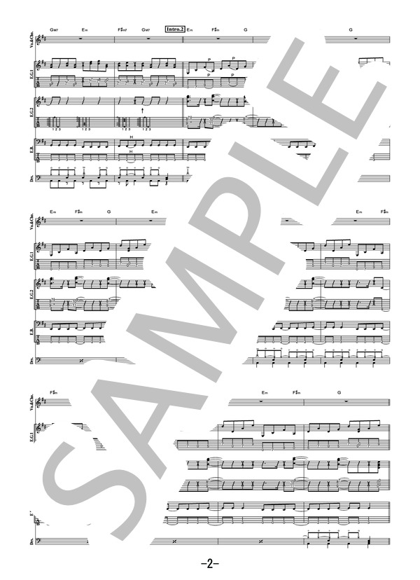 楽譜】爆裂パニエさん / tricot バンドスコア / tricot (バンドスコア