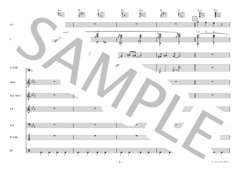 楽譜】「言葉にできない」-バンドスコア-オフコース / オフコース