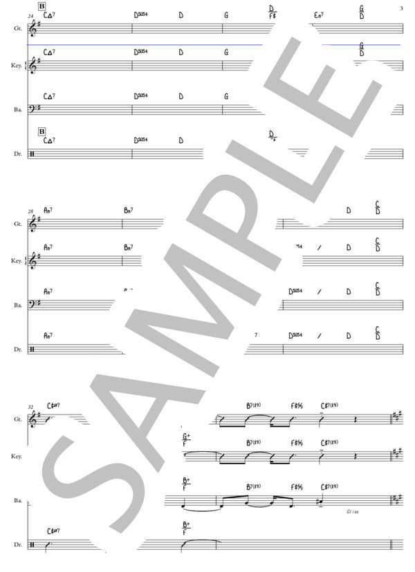 楽譜】牙狼～SAVIOR IN THE DARK～ / JAM Project (バンドスコア