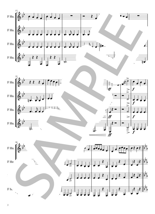 楽譜】吹奏楽のための第一組曲 マーチ / グスタフ・ホルスト