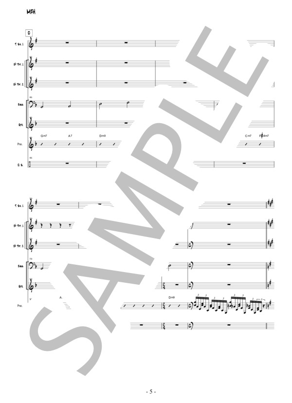 楽譜】My Foolish Heart / SOIL&“PIMP”SESSIONS (その他 / 中級