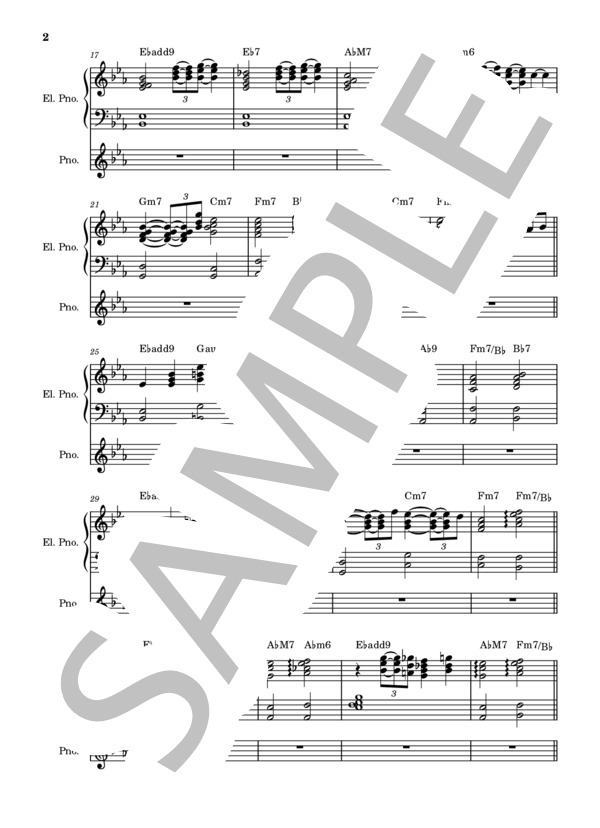 楽譜】SWEET MEMORIES / 松田 聖子 (ピアノ伴奏 / 中級) - Piascore