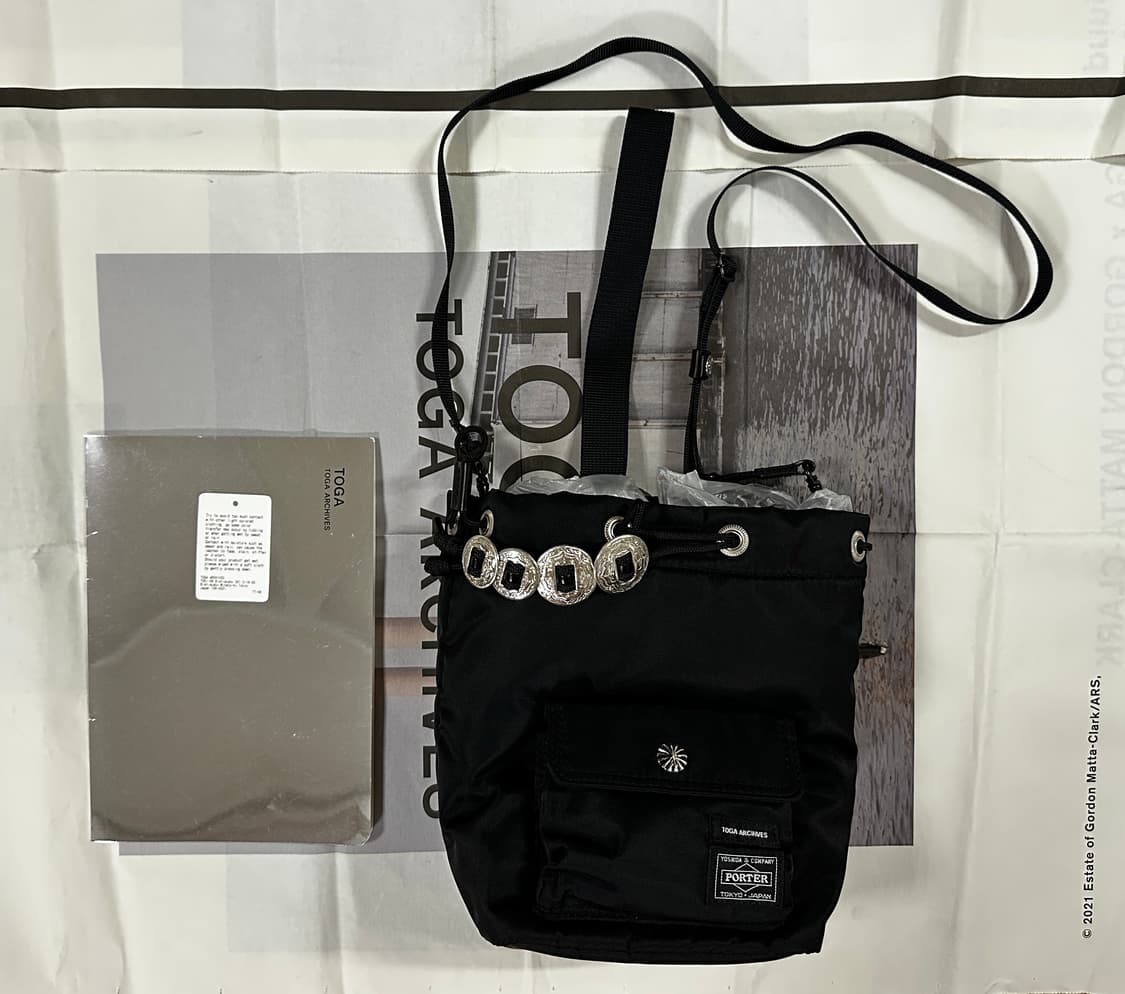 TOGA X PORTER STRING BAG Black / 토가 X 포터 | 후루츠패밀리