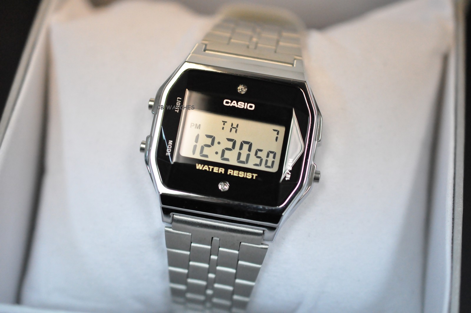 A159WAD-1 Casio Men's Diamond Series Watch Stainless Steel Glass