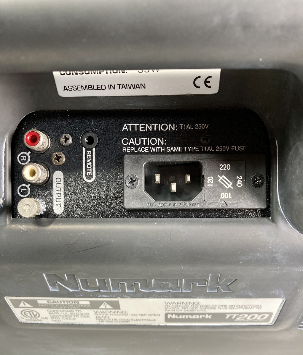 Numark TT200 | 陶山特殊電気