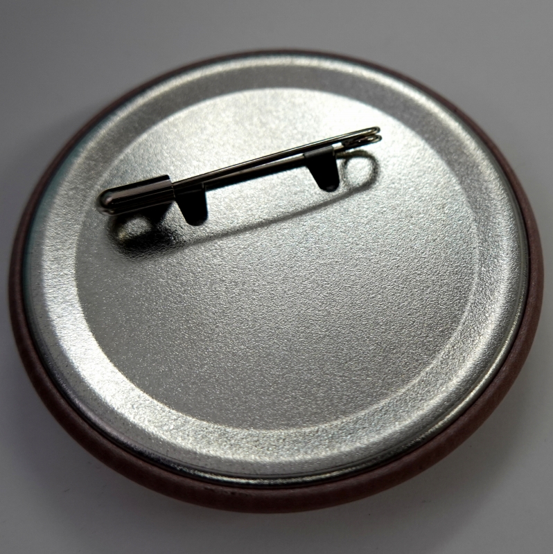 ぷにぷに缶バッジ ホッキョクオオカミ【Original】レトロナスシリーズ