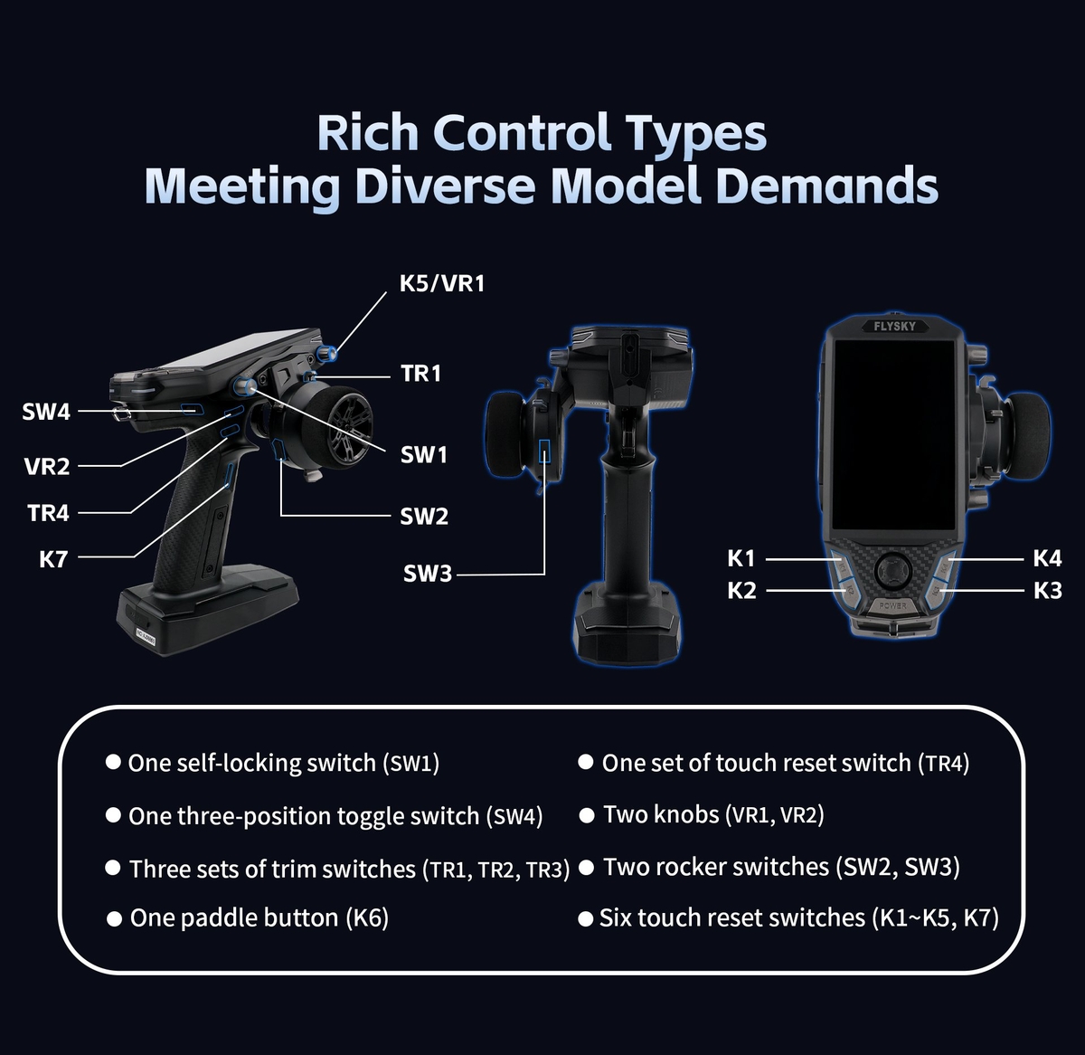 FLYSKY】FS-G11P （11Ch 送受信機セット）※日本語対応アップデート済