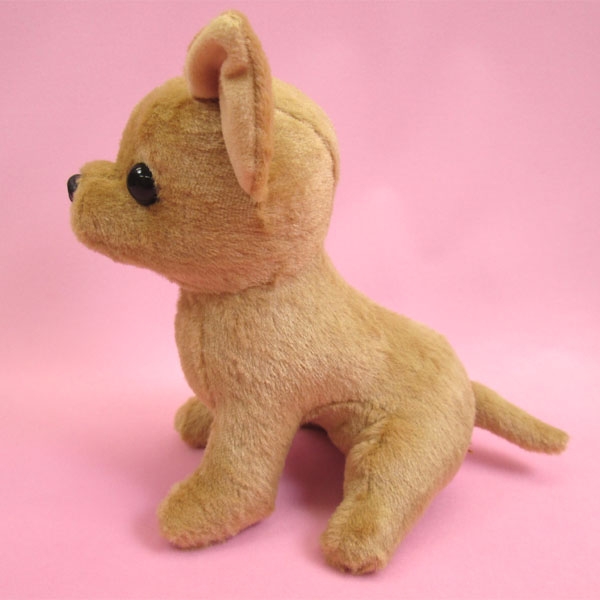 チワワ ベージュ ぬいぐるみ イヌ 動物 癒し系 ふかふか 可愛い